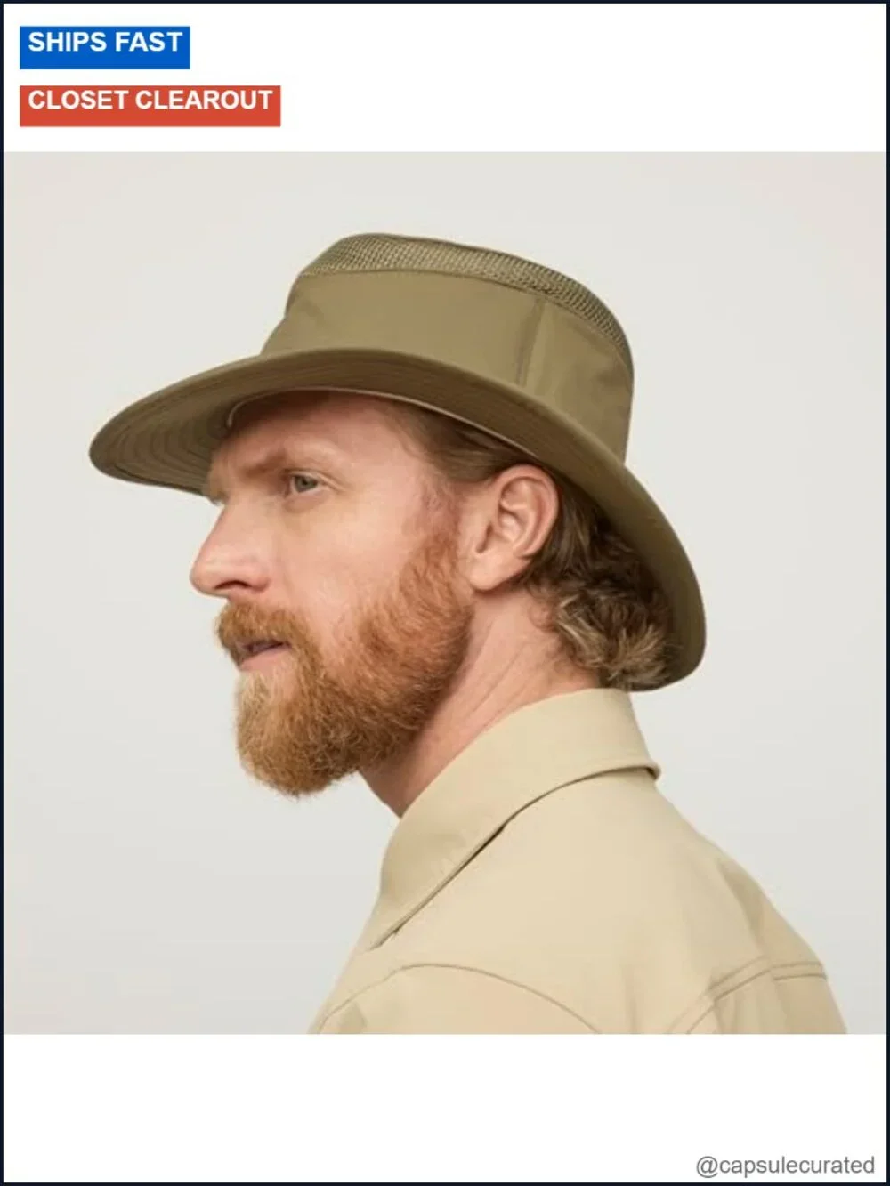 Recycled Nylon Sun Hat UPF 50+ Water Repellent
